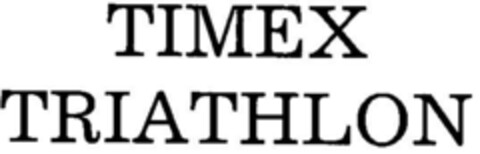 TIMEX TRIATHLON Logo (DPMA, 10.03.1984)