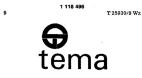 tema Logo (DPMA, 10/09/1986)
