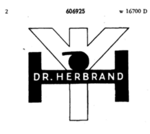 DR. HERBRAND Logo (DPMA, 23.04.1949)