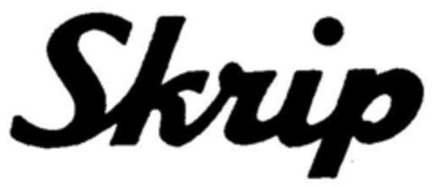 Skrip Logo (DPMA, 16.08.1954)