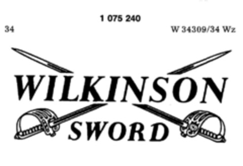 WILKINSON SWORD Logo (DPMA, 09.07.1984)