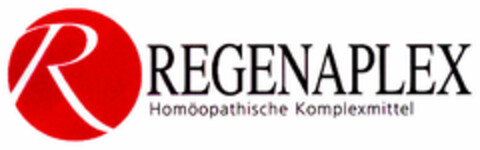 R REGENAPLEX Homöopathische Komplexmittel Logo (DPMA, 06.10.2000)
