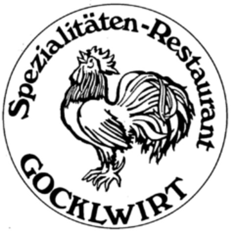 Spezialitäten-Restaurant GOCKLWIRT Logo (DPMA, 13.12.2000)