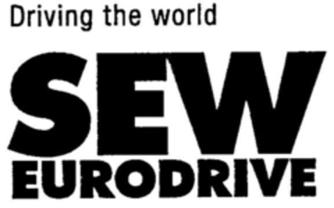 Driving the world SEW EURODRIVE Logo (DPMA, 29.03.2001)