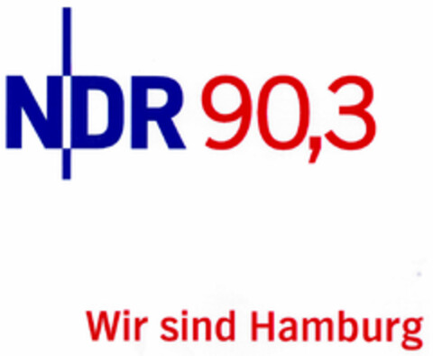 NDR 90,3 Wir sind Hamburg Logo (DPMA, 04.04.2001)