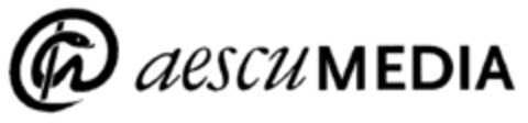 @ aescuMEDIA Logo (DPMA, 12/27/2001)