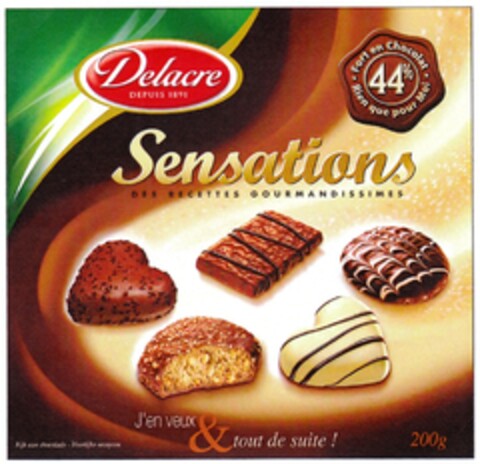 Delacre Sensations Logo (DPMA, 11/09/2009)