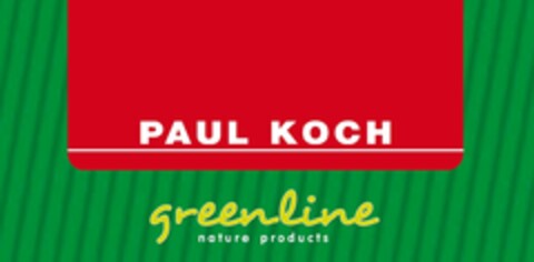 PAUL KOCH greenline nature products Logo (DPMA, 09.12.2009)