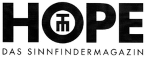 HOPE DAS SINNFINDERMAGAZIN Logo (DPMA, 23.12.2011)