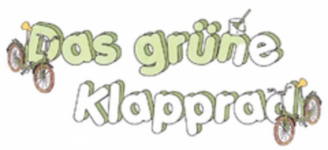 Das grüne Klapprad Logo (DPMA, 08/18/2014)