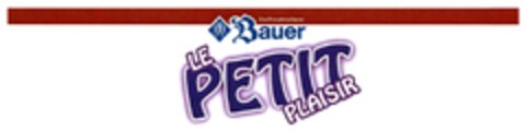 Die Privatmolkerei Bauer LE PETIT PLAISIR Logo (DPMA, 08.06.2015)