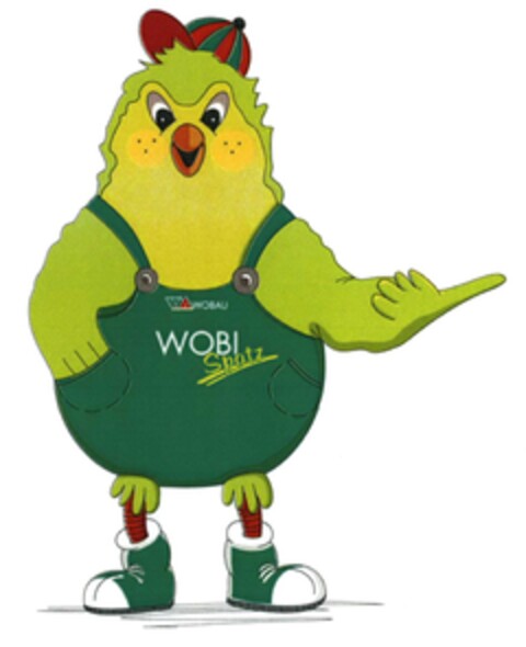 WOBAU WOBI Spatz Logo (DPMA, 16.11.2015)