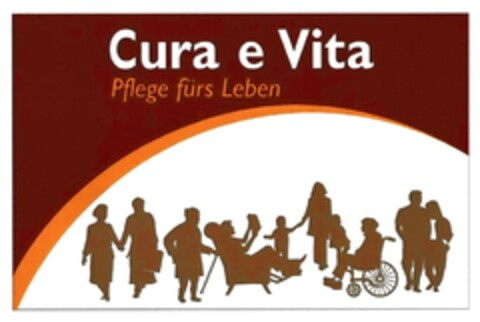 Cura e Vita Pflege fürs Leben Logo (DPMA, 09/19/2016)