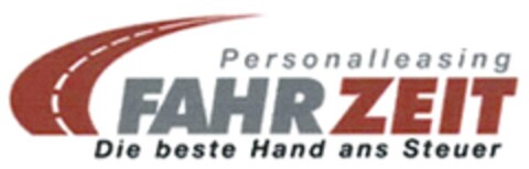 Personalleasing FAHRZEIT Die beste Hand ans Steuer Logo (DPMA, 08.06.2017)