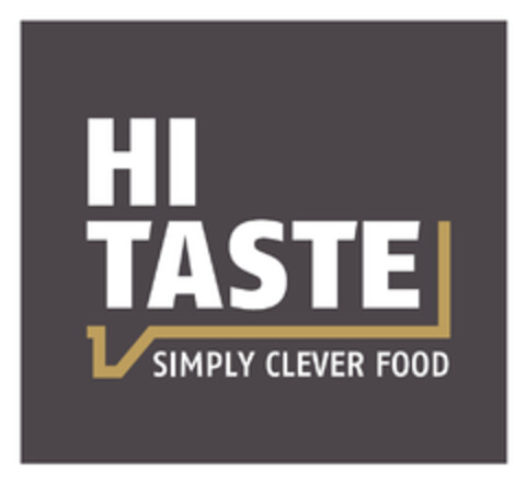 HI TASTE SIMPLY CLEVER FOOD Logo (DPMA, 16.07.2020)