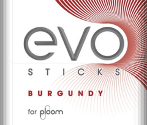 evo STICKS BURGUNDY for ploom Logo (DPMA, 11.03.2021)