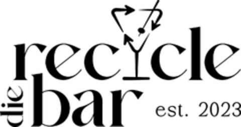 die recyclebar est. 2023 Logo (DPMA, 09/25/2023)