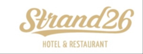 Strand26 HOTEL & RESTAURANT Logo (DPMA, 12.10.2023)