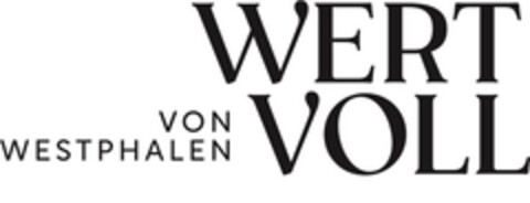 WERTVOLL VON WESTPHALEN Logo (DPMA, 11.01.2024)