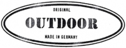 ORIGINAL OUTDOOR MADE IN GERMANY Logo (DPMA, 07/15/2002)