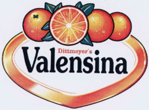 Dittmeyer's Valensina Logo (DPMA, 10/29/2002)