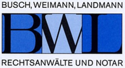 BWL BUSCH, WEIMANN, LANDMANN RECHTSANWÄLTE UND NOTAR Logo (DPMA, 27.01.2003)