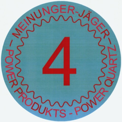 4 MEINUNGER-JÄGER POWERPRODUKTS POWERQUARTZ Logo (DPMA, 20.11.2003)