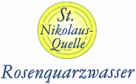 St. Nikolaus-Quelle Rosenquarzwasser Logo (DPMA, 28.06.2006)