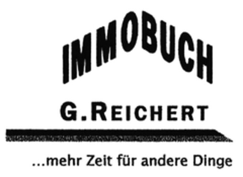 IMMOBUCH G. REICHERT ...mehr Zeit für andere Dinge Logo (DPMA, 17.11.2006)