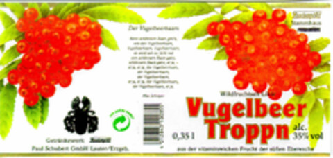 Vugelbeer Troppn Logo (DPMA, 02.03.1995)