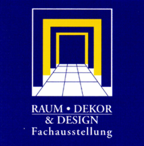 RAUM · DEKOR & DESIGN Fachausstellung Logo (DPMA, 27.01.1997)