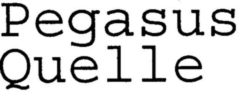 Pegasus Quelle Logo (DPMA, 09.02.1998)