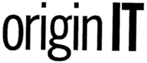 origin IT Logo (DPMA, 08.01.1999)