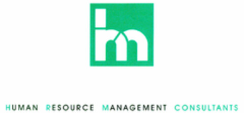 hrm HUMAN RESOURCE MANAGEMENT CONSULTANTS Logo (DPMA, 11.03.1999)