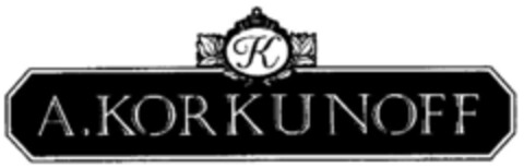 A.KORKUNOFF Logo (DPMA, 11/11/1999)