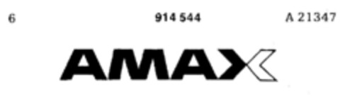 AMAX Logo (DPMA, 08.05.1970)