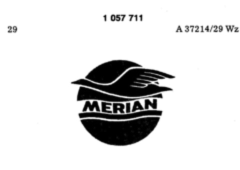 MERIAN Logo (DPMA, 21.06.1983)