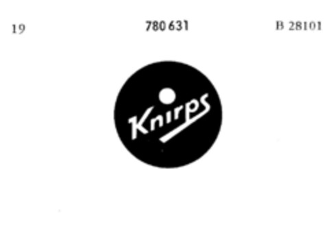 Knirps Logo (DPMA, 11/27/1962)