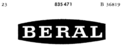 BERAL Logo (DPMA, 21.10.1966)