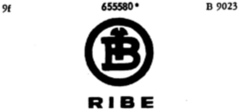 B RIBE Logo (DPMA, 23.02.1954)