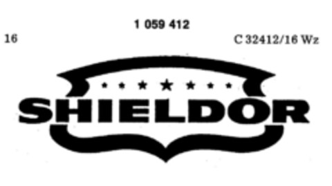 SHIELDOR Logo (DPMA, 31.08.1983)