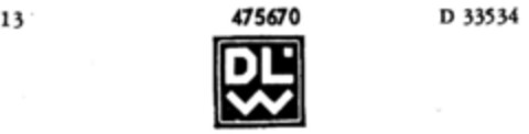 DLW Logo (DPMA, 05.01.1935)