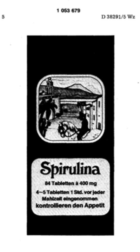 Spirulina Logo (DPMA, 25.02.1983)