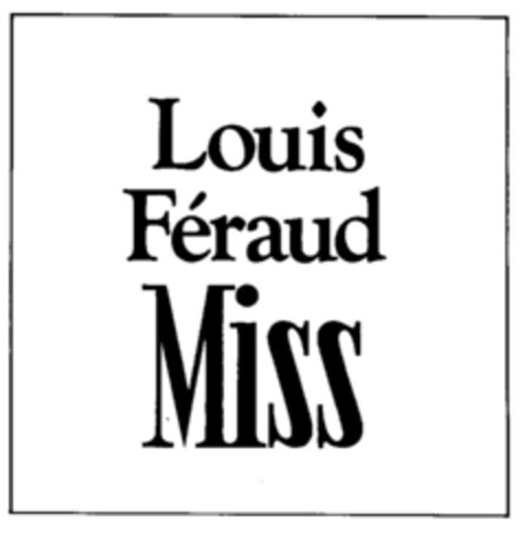Louis Féraud Miss Logo (DPMA, 01.09.1971)