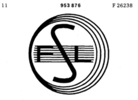 FSL Logo (DPMA, 18.11.1975)