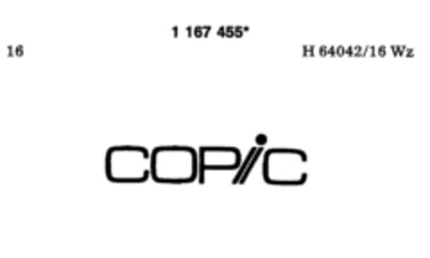 COPiC Logo (DPMA, 03.09.1990)