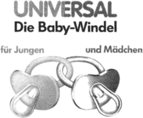 UNIVERSAL D.BABY-WIN Logo (DPMA, 04.10.1990)