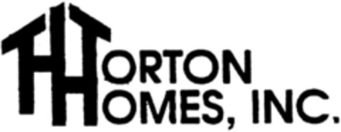 HH HORTON HOMES INC. Logo (DPMA, 28.04.1994)