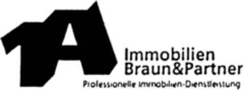 1 A Immobilien Braun & Partner Logo (DPMA, 11/29/1993)