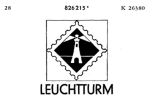 LEUCHTTURM Logo (DPMA, 16.09.1966)